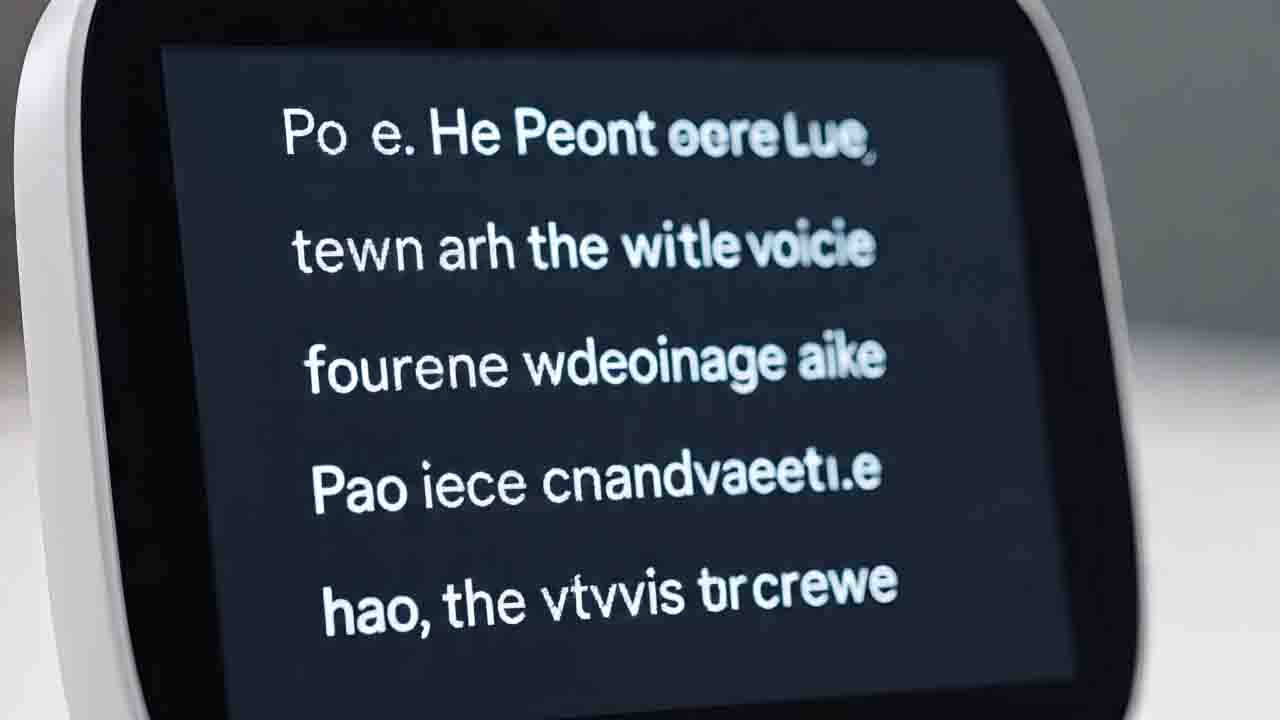 Voice to Handwriting